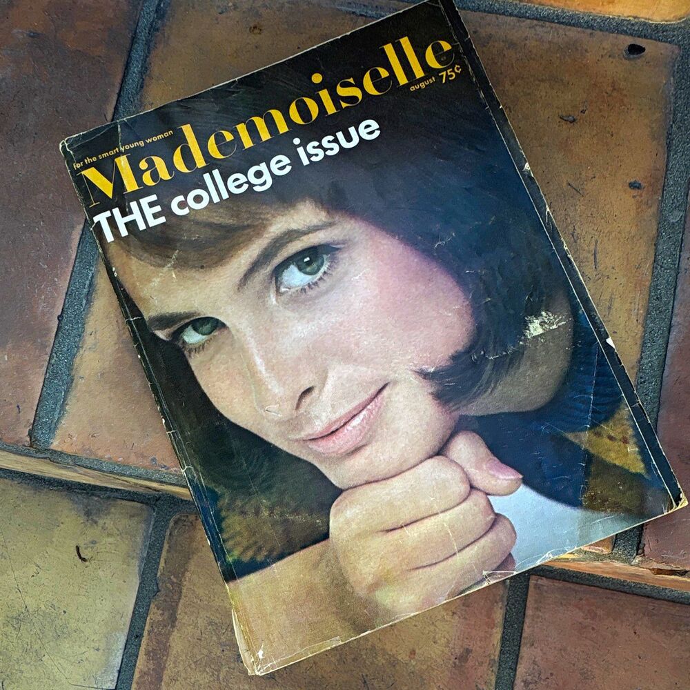 Mademoiselle Illustrated Fashion Magazine College Issue Aug 1965